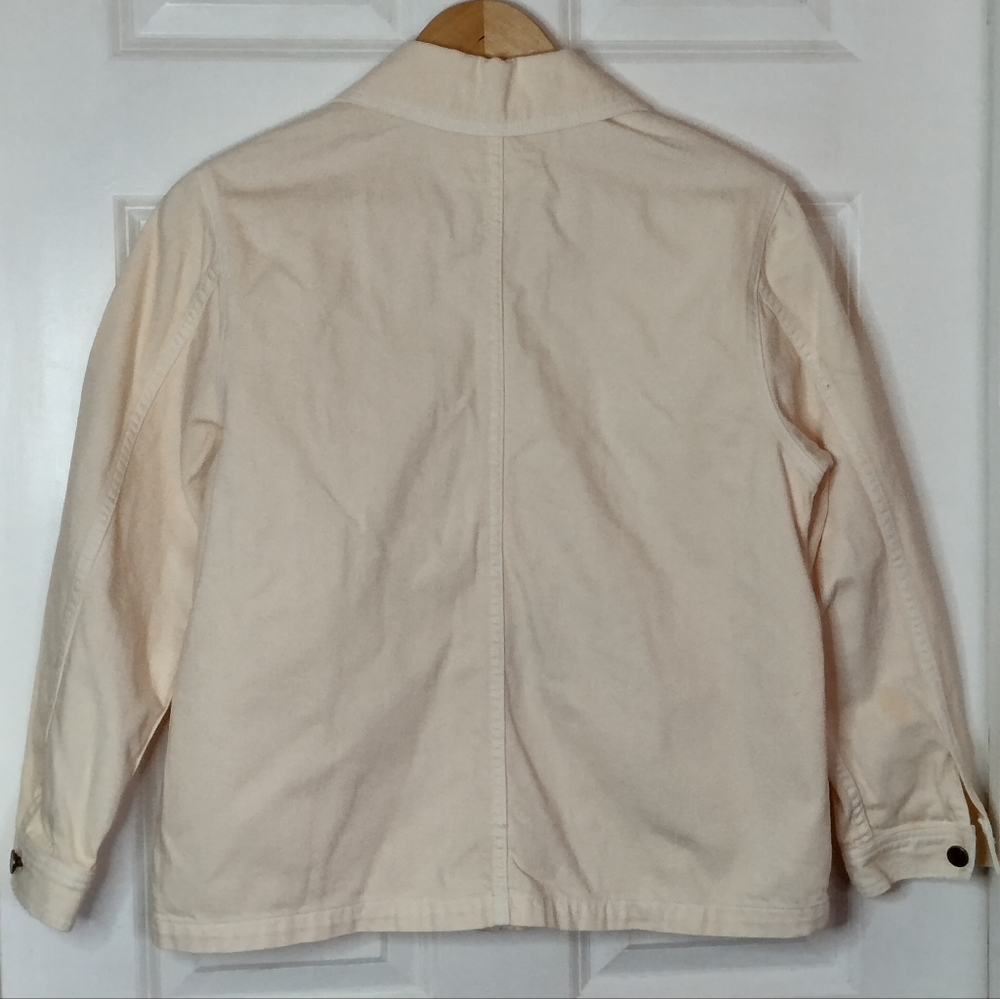The GREAT. The Shrunken Barn Cream Jacket Size 2 - Picture 5 of 16